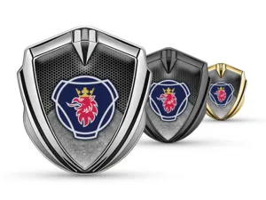 Scania Emblem Silicon Badge Durable Premium Feel